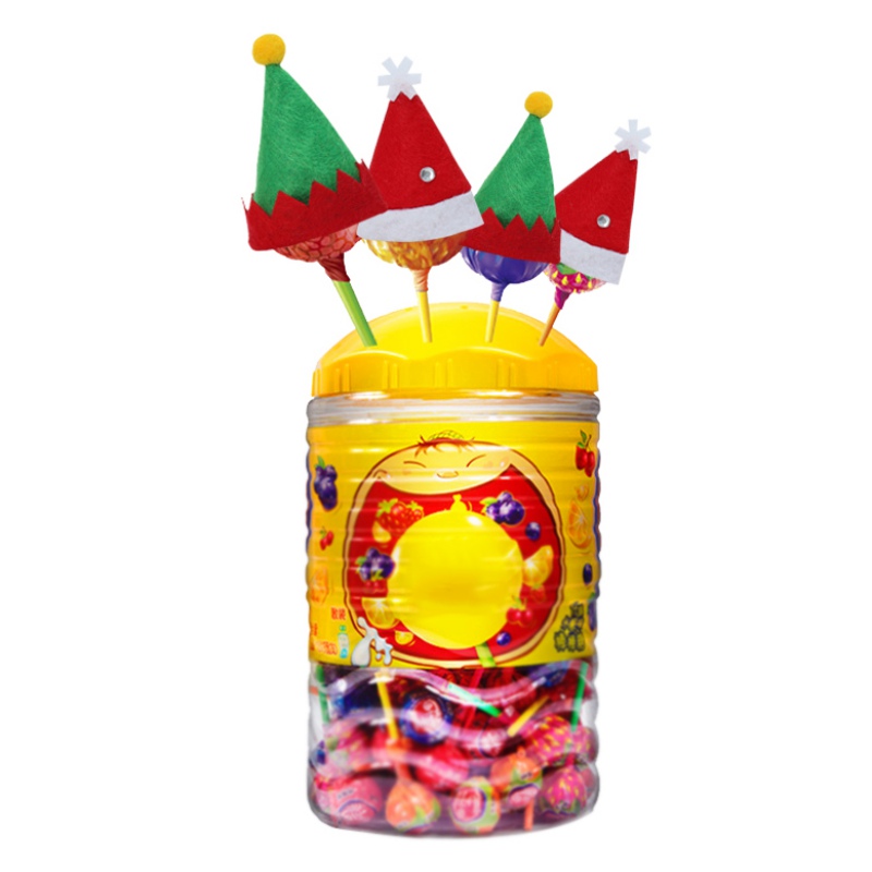 

6PCS Santa/Elf Hat Christmas Silverware Holder Pockets Knife Spoon Fork Bag Wine Bottle Cap Topper Candy Cover Party Decors