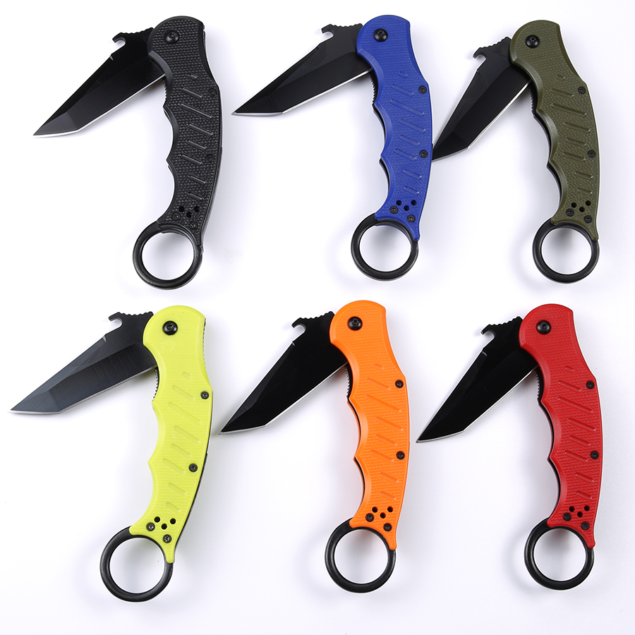 

wholesale 690 new pocket knife CS go Karambit Folding Knife camping Tactical Steel Handle Survival Hunting Tactical Knives Outdoor EDC Tools
