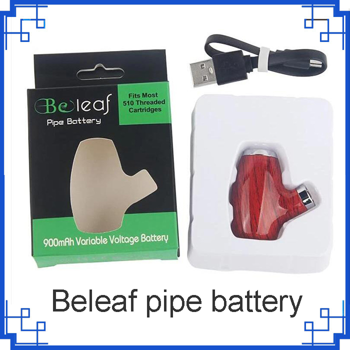 

Original Beleaf Smart Vape Pen Cartridge Adjustable Battery 900mAh Preheating VV Vairable Voltage 510 Thread Pipe Smoke Vapor Mod DHL