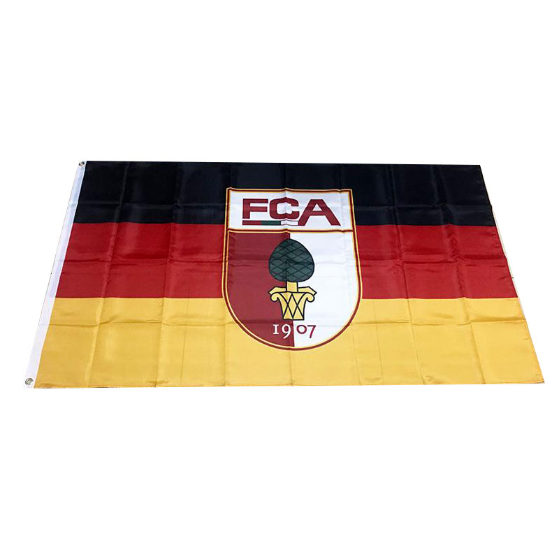 

Flag of Germany Bundesliga FC Augsburg 150x90cm 100D Polyester Sports Team Club Inddor Outdoor Hanging Free Fast Shipping