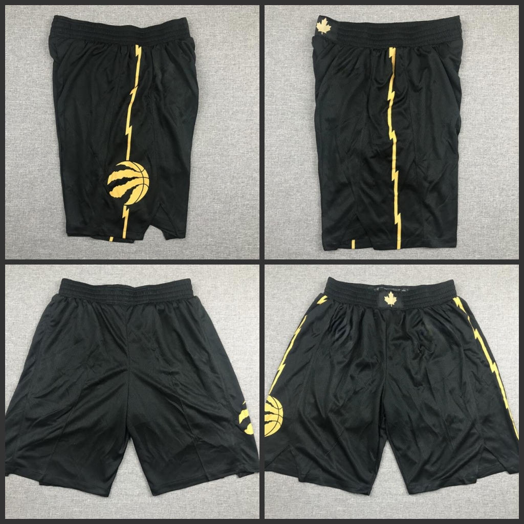 

Toronto Raptors Men Black 2019 City NBA Edition Basketball Shorts
