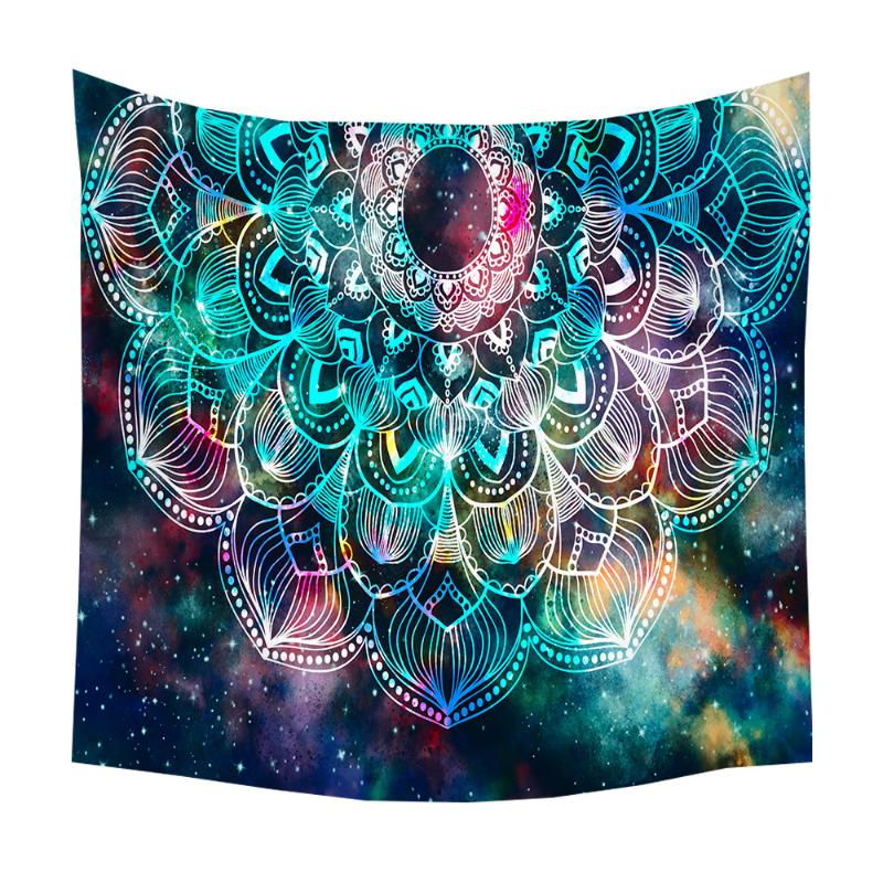 

Boniu Home Decorative Tapestry Bohemian Mandala Fantasy Wall Hanging Tapestries Elephant/Hand/Lion/Horse Wall Art Blanket