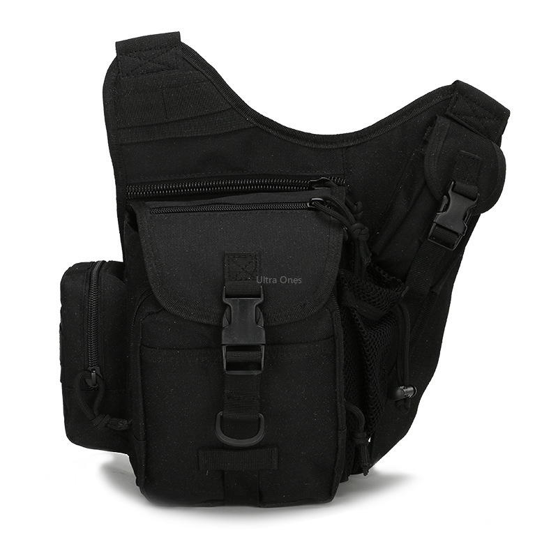 

Tactical Waist Bag Army Trekking Climbing Sports Bag Outdoor Camera Waist Pack for Hunting Hiking Climbing Camping, Black