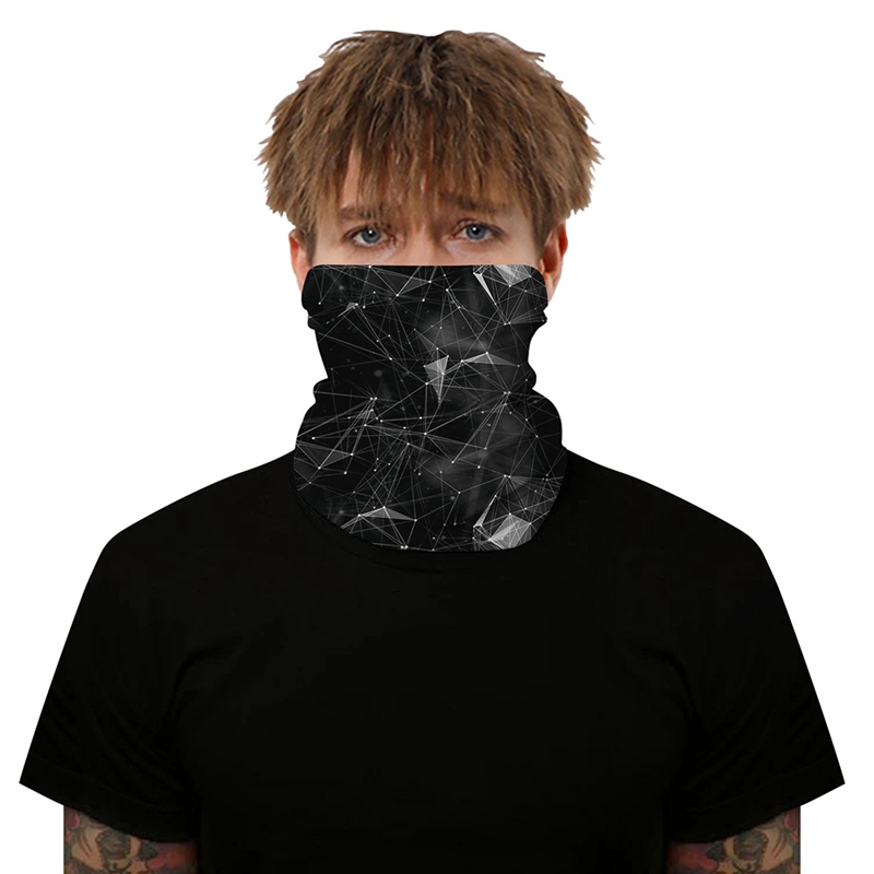 

Printed Carnival Festival Head Scraf Outdoor Climbing Magic Head Scraf Seamless Riding Face Wristband Scarf Without Brim Hat, 090