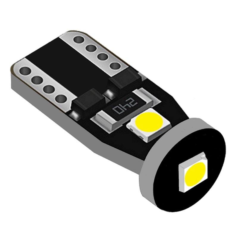 

1PCS T10 3 SMD 3030 LED W5W 168 501 3SMD Auto Wedge Tail Side Lamp Car Marker Light Interior Dome Reading Bulb Canbus No Error, As pic