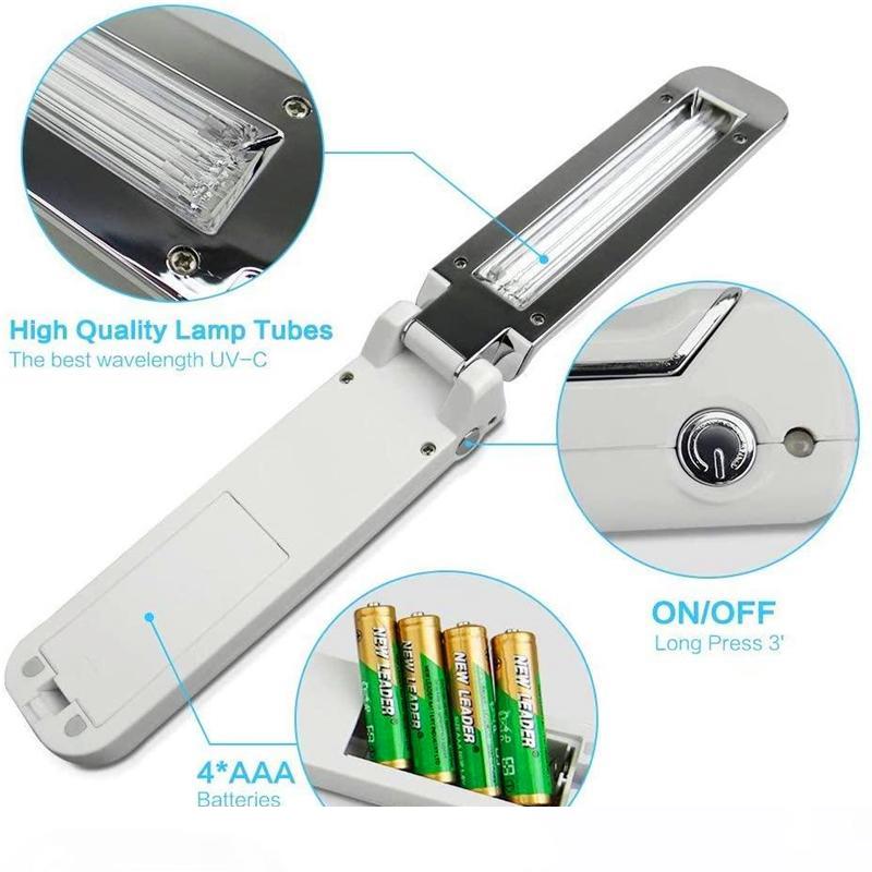 

top Portable UVC sterilization stick Sterilizing rod personal care Traveling Sterilizer UV Sanitizer Light cold cathode UV lamp bloomveg-2