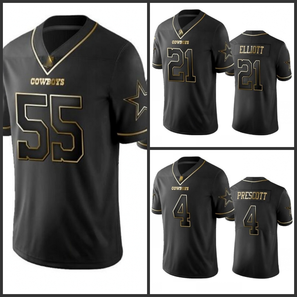 black and gold cowboys jersey