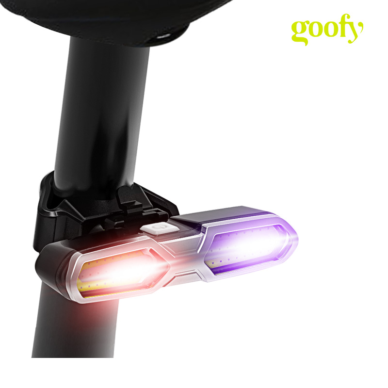 

USB Rechargeable Front Rear Bicycle Light Lithium Battery LED Bike Taillight Cycling Helmet Light Lamp Mount Road Bike Taillight