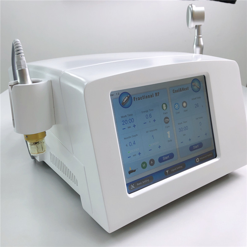 

Portable rf microneedle fractional micro needle beauty machine anti-acne skin lifting anti-wrinkle microneedle rf spa equipment