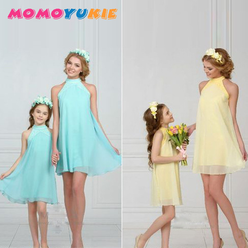 

mom and kids couple look stripe family matching outfits Baby Girls clothes dress mother daughter Children dresses clothing look, Wine red