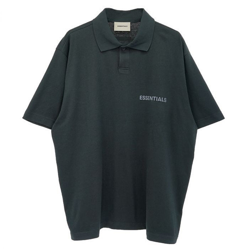

2020FWss Polo Women Men 1 Top Quality Cotton Oversize T-Shirts Tees, White;black