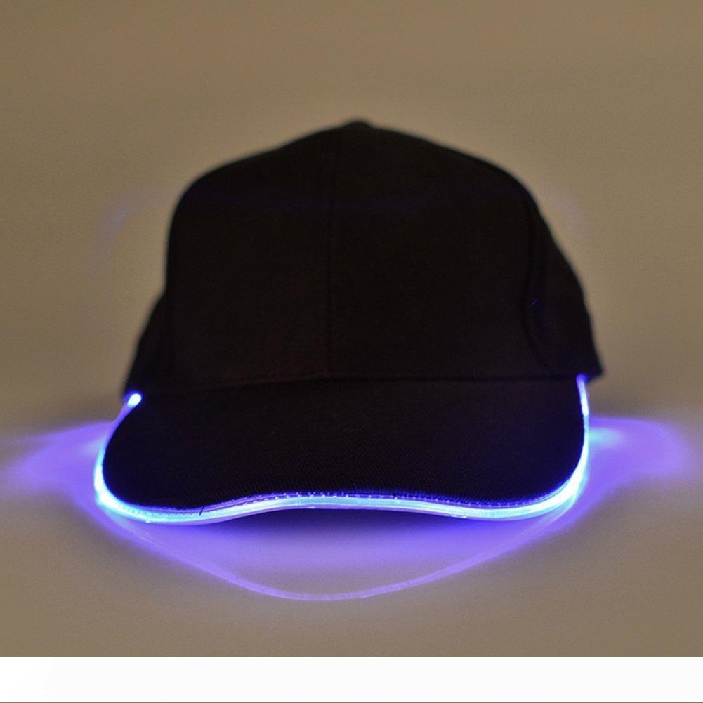 

LED Light Up Glow Baseball Hat unisex Led Luminous Party Baseball Hats led ball caps glow up hats for club party sports