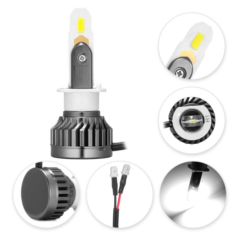 

New 12V Car Headlight LED Bulbs H7 Lamp H8 H1 H11 9005 Light 880 Auto Fog 50W 6500K 6000LM COB Bulb Headlights Accessories 2020