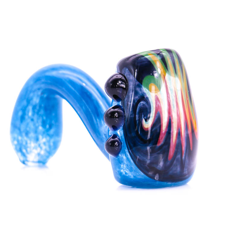 

Glass smoking pipes 5" colorfull hand-make tobacco pipe marble with great price