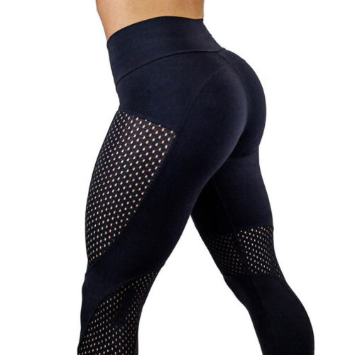 

Quick-dry Sports Pants High Waist Yoga Gym Pants Women Fitness Legging Sport Patchwork Joggings Leggings Yoga Trousers, As pic