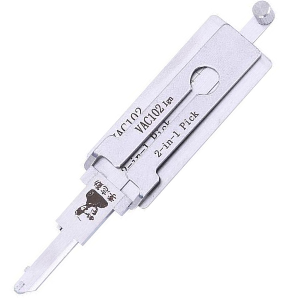 

Original Lishi VAC102 2 in 1 Locksmith Tools Decoder and Lock Pick Combination for Re-nault Ignition Lock