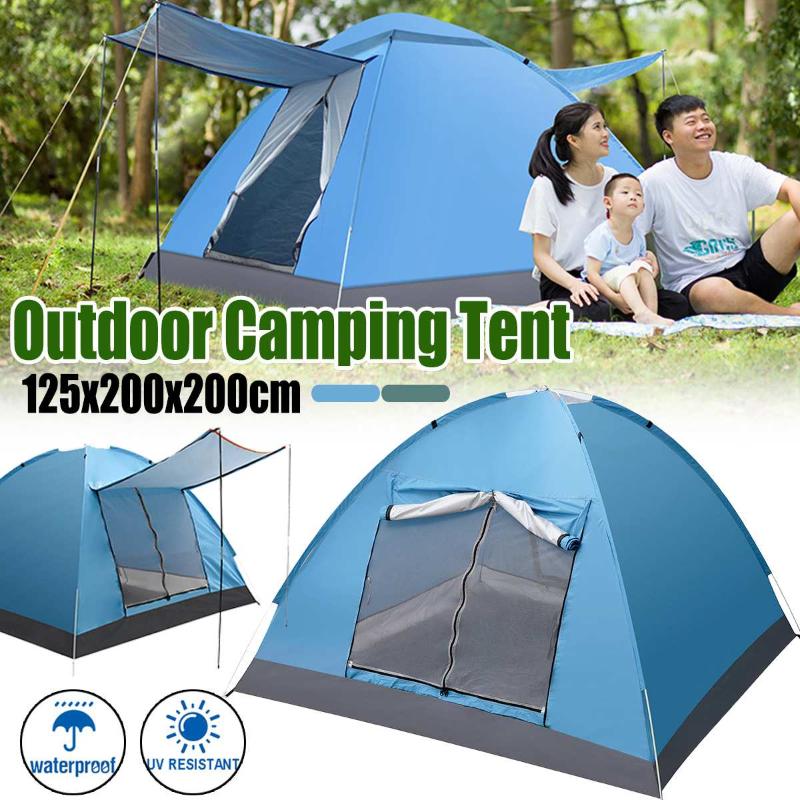 

Automatic Up Tent 200cm For 4 Person Outdoor light Camping Tent 3 Season 4 Season Professional Anti-UV Sunshade Shelter