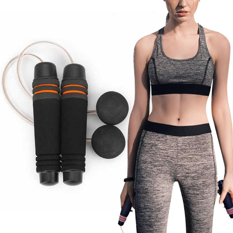 

Adjustable Ropeless Cordless Weighted Skipping Jump Rope Fitness Training Tool Non-Slip Handle Lose Weight Jump Rope Exercise