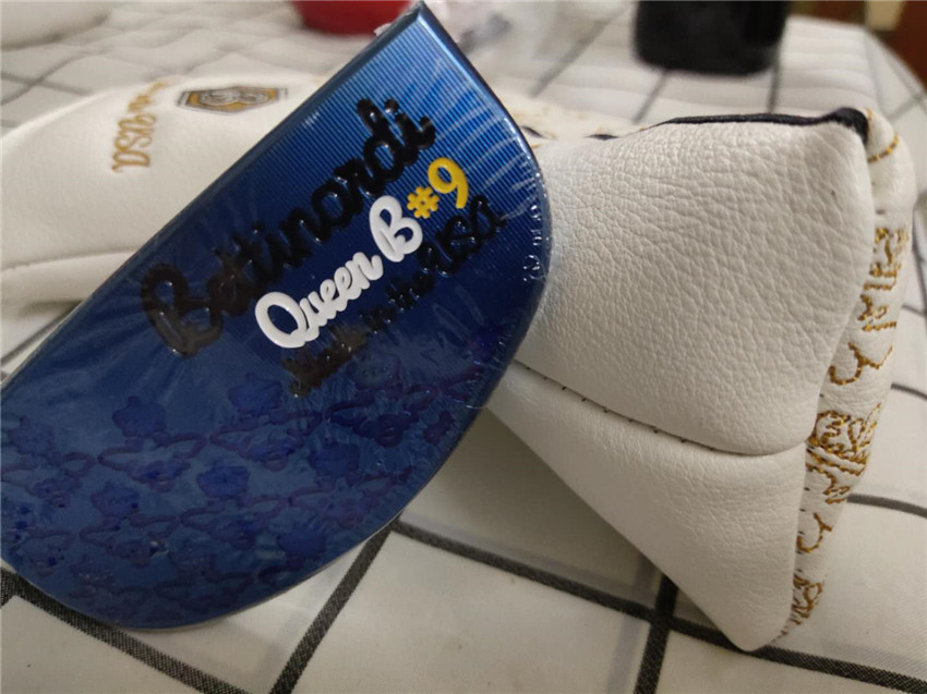 

KZG GOLF BETTINARDI Queen B #9 forged carbon steel with full cnc milled golf putter Blue