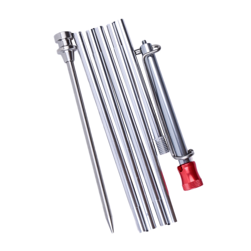 

Folding Lamp Pole Outdoor Portable Adjustable Lamp Camping Bracket Ultralight Aluminum Alloy Camping Pole