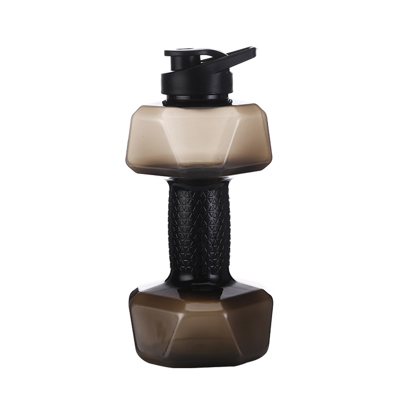 

1500ML Creative Sports Gym Water Bottles Cups for Men Dumbbell Fitness Training Camping Running Drinking Bottles Kettle, Purple