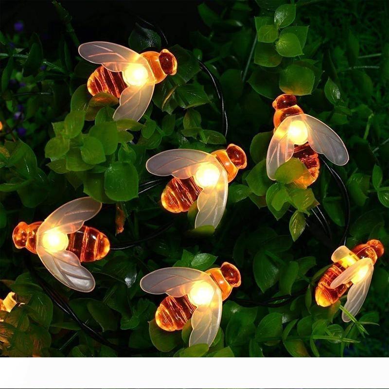 

Bee LED Light String Holiday Lights Garland Battery USB Operated Fairy Wedding Ramadan Diwali Christmas Decoration 40Leds 10085