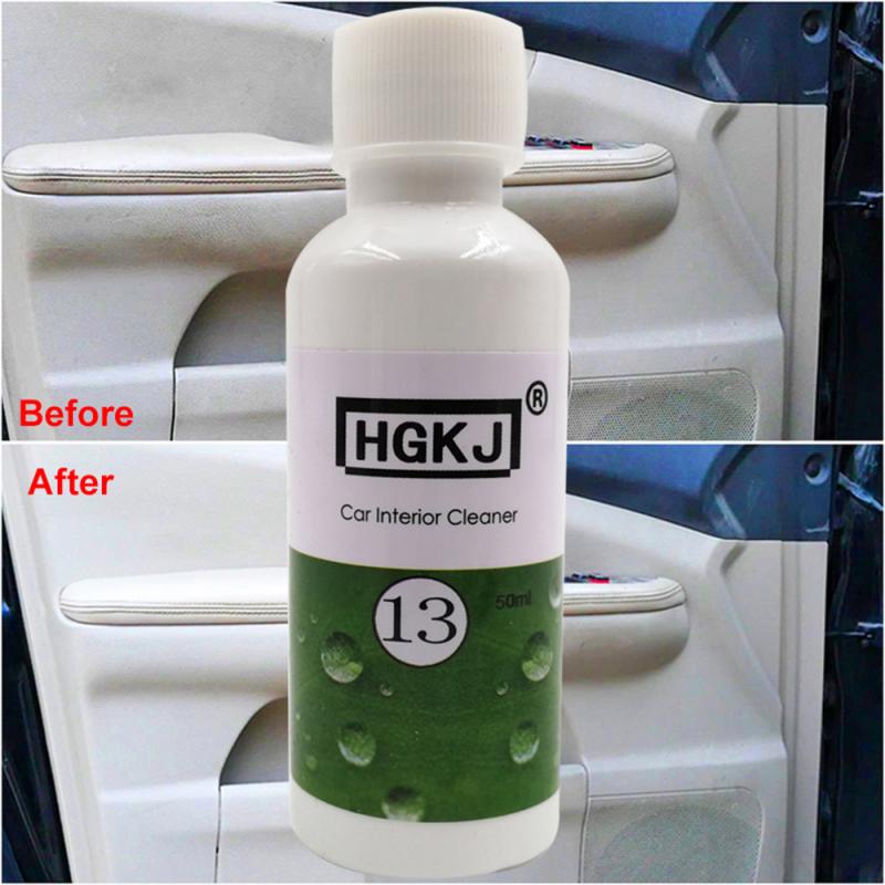 

Auto Car Accessories HGKJ Car Seat Interiors Cleaner Window Glass Windshield Cleaning Plastic Renovation Detergent TSLM2