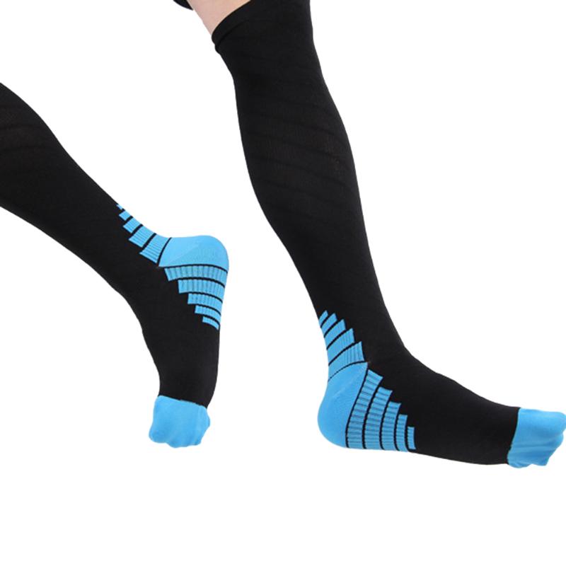 

Uniesex Ski Socks Compression Sports Snowboard Cycling Skiing Soccer Socks Men Women Moisture Absorption Elastic, Pink