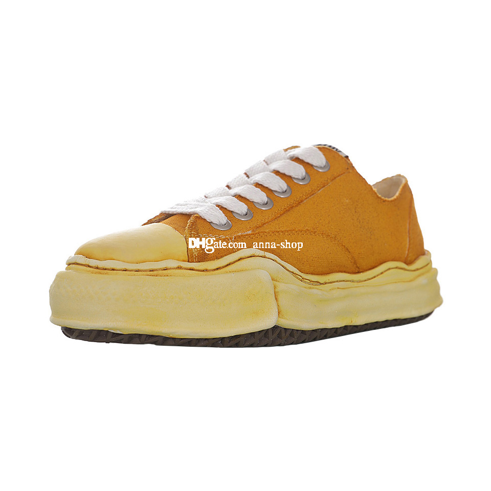 

Maison MIHARA YASUHIRO Over Dye Original Sole Canvas Low Sneaker Mens Nigel Cabourn Sneakers Womens MMY Skates Shoes OverDye Sports Shoe, 2 mihara yasuhiro over dye original sole