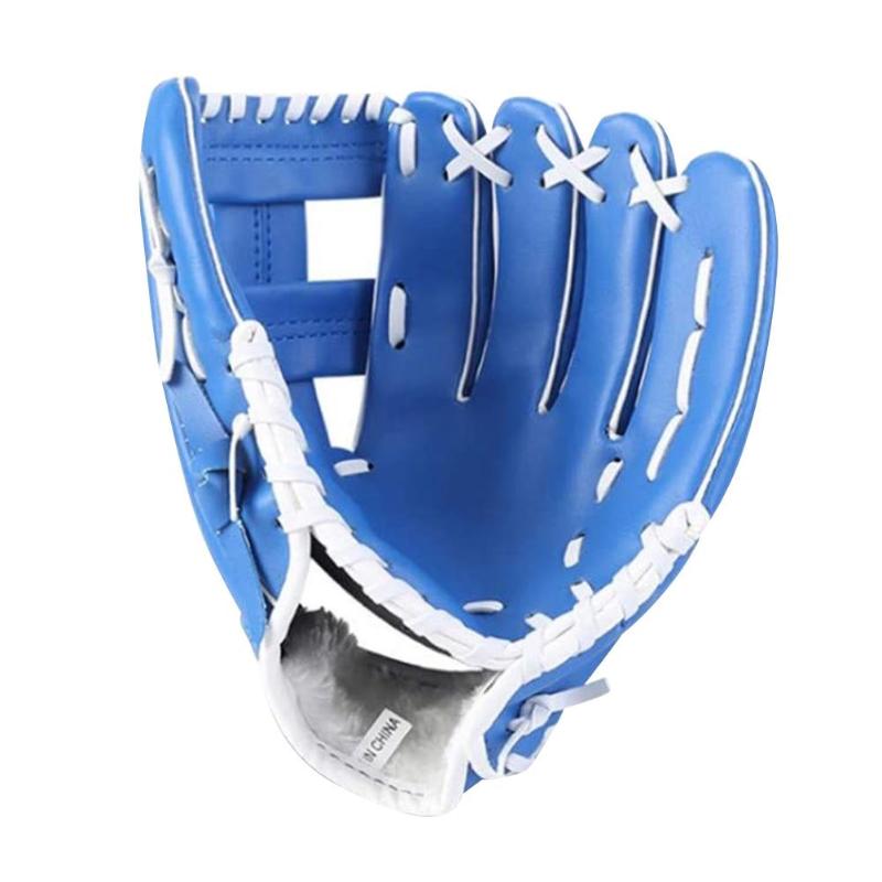 

PVC Adjustable Baseball Glove Outdoor Wear-resistant Sports Practice Equipment For Baseball Softball Or Serve Players, 10.5 inches