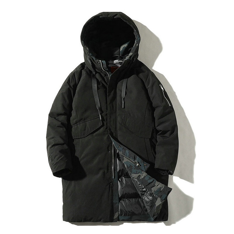 

2020 Men Fashion Thick Warm Parkas Outwear Windbreaker Men Clothing Streetwear, Gray