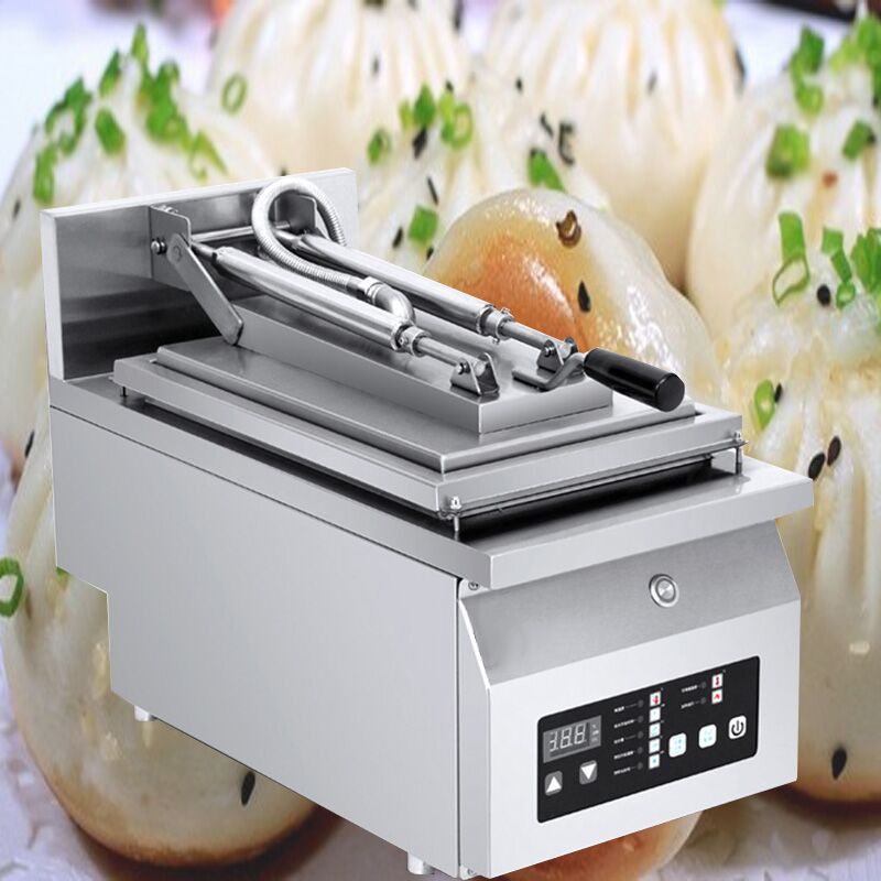 

3KW double cylinder fried dumpling machine stainless steel fried dumpling machine Automatic fried dumpling machine commercial electric Japan