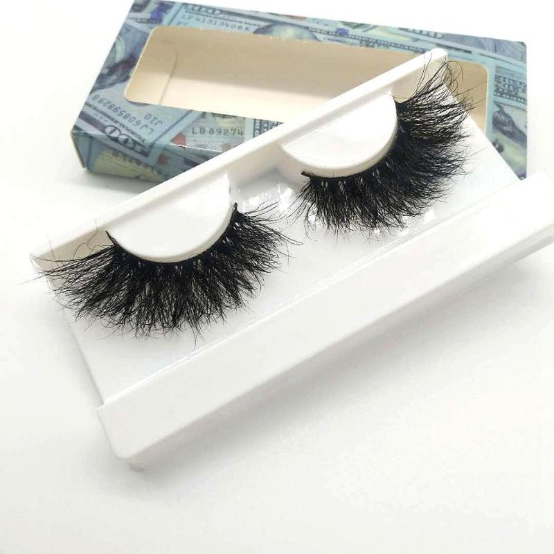 

25mm Mink Eyelashes Dramatic Long Natural Lashes Handmade 25 mm 6d Mink Lashes Make Up Vendors Fake Eyelashes
