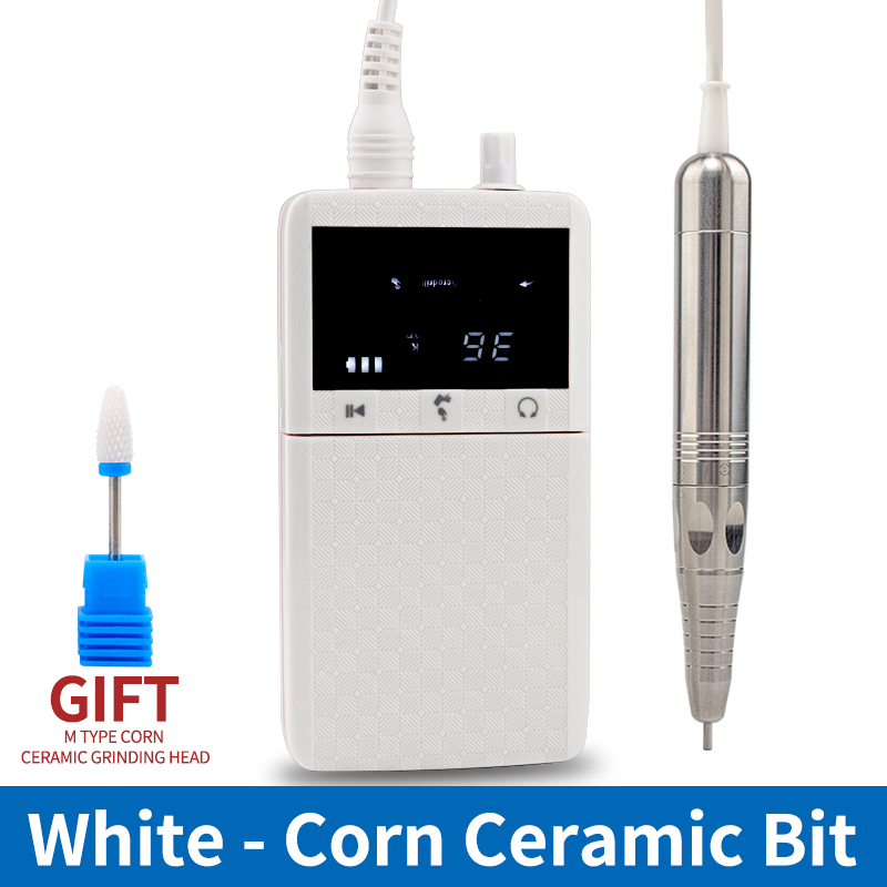 

Brushless Drill Motor Electric Drill Grinder Pedicure Cordless Nail Equipment Tool Rechargeable Brush-less Handpiece Metal