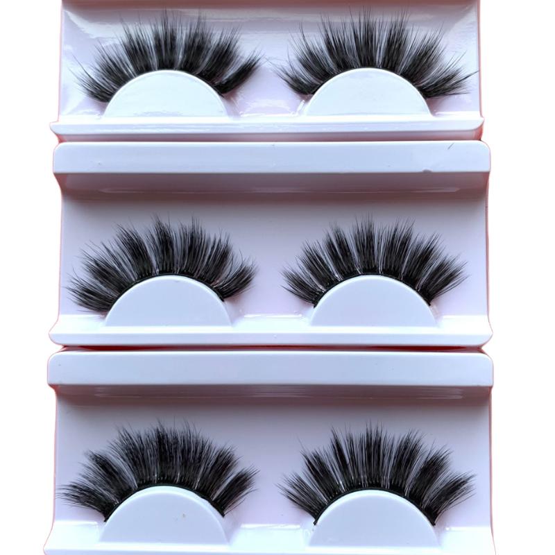 

Hugsss 1/3/5 Pairs Natural long Eyelashes Makeup False Eyelashes Full Strip Lashes Mink Thick 3d Mink Lashesfaux cils