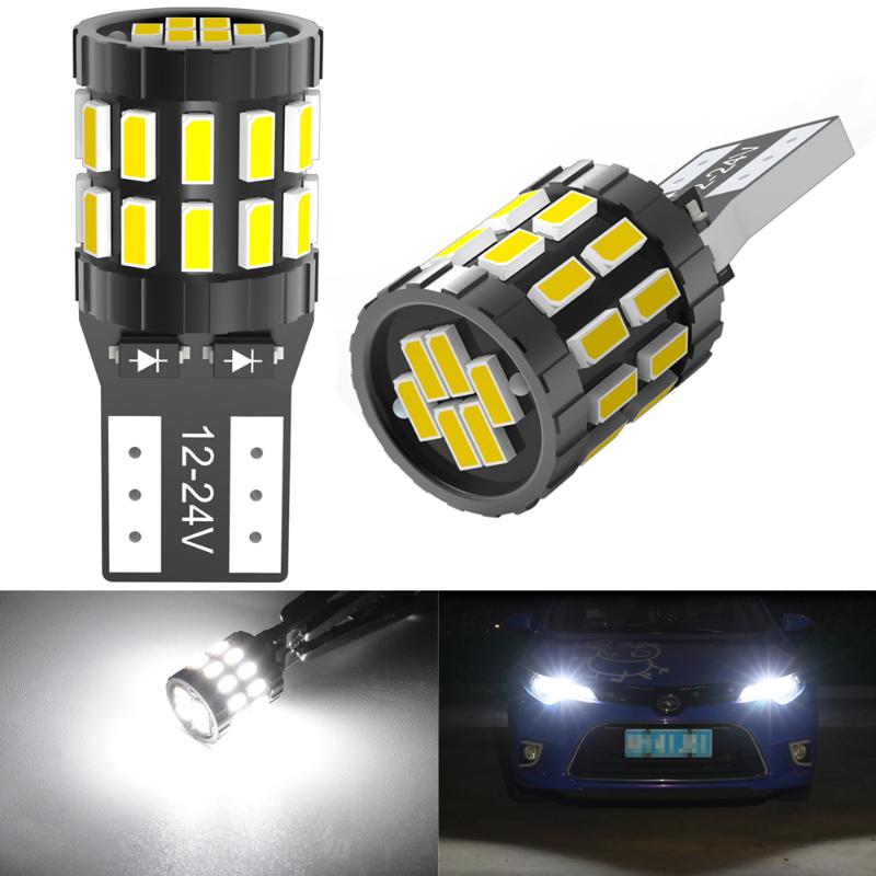 

W5W T10 168 2825 LED Canbus Bulb for Tucson Creta Kona IX35 Solaris Accent I30 Car Side Marker Light License Plate Lamp, As pic