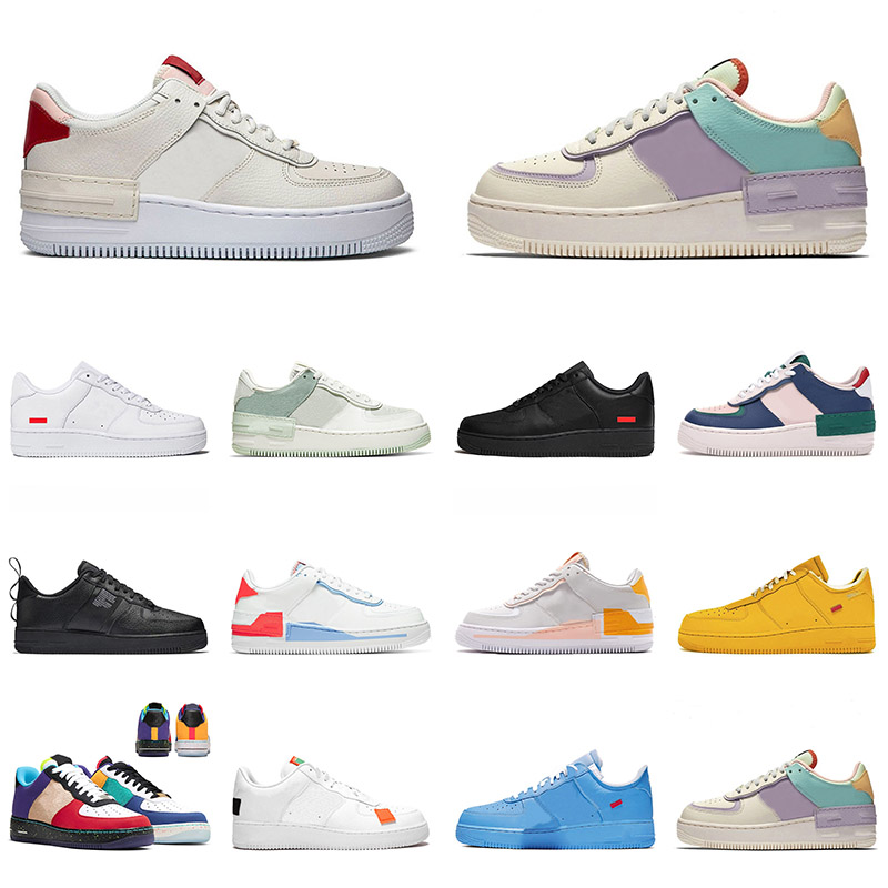 

New Arrival Shadow Flying Trainers Mens Women Running Shoes Spruce Aura Pale Ivory Low MCA University Gold Skateboard, 26 just white