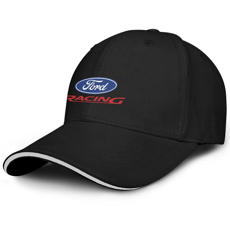 

Unisex Ford Performance Racing Original logo Fashion Baseball Sandwich Hat baseball team Truck driver Cap black white, Blue;gray