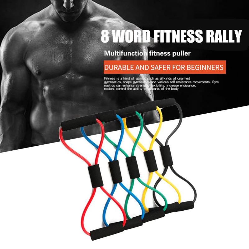 

Training Bands 12pcs/ Set Pull Rope Latex Stretch Arm Apparatus Puller Removable TPE Fitness Pull Rope Chest Expander