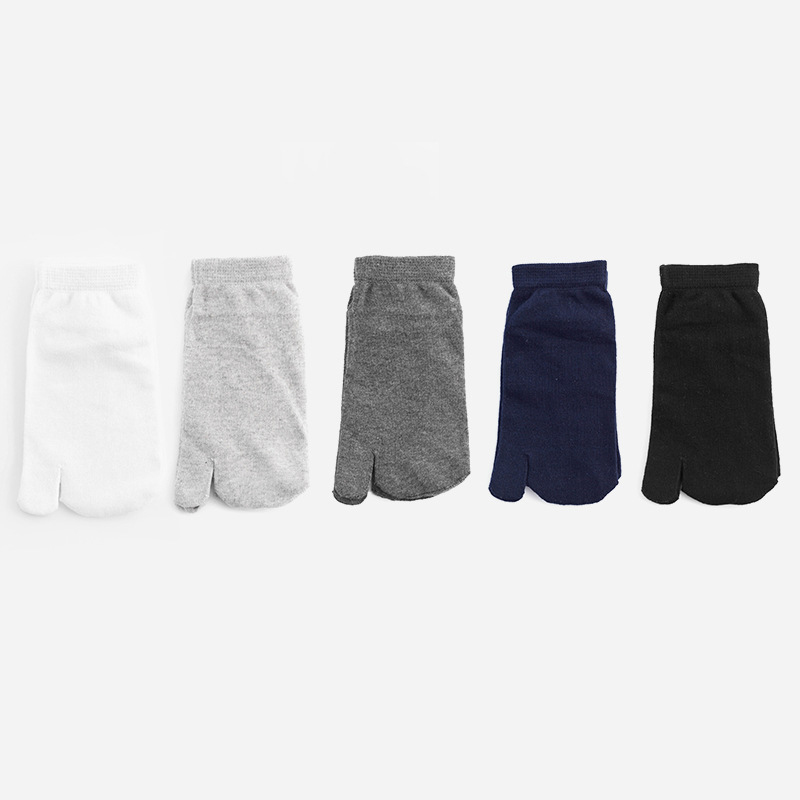 

Toe Socks Lady Finger-separated Odor Resistant Cotton Polyester Spandex Ankle Hosiery Sports Fitness Footwear Cycling Socks, Black