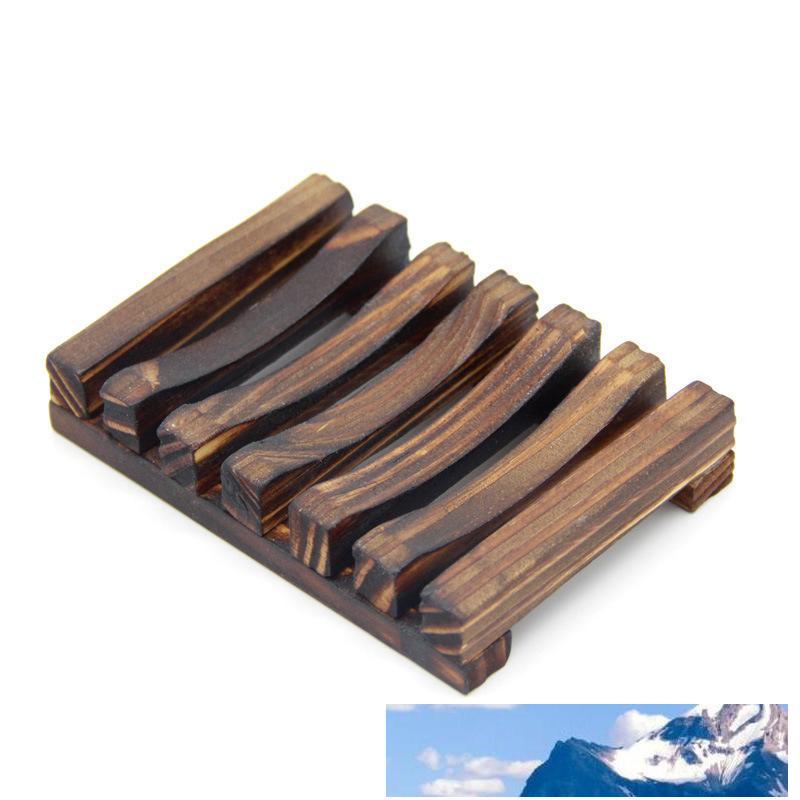 

Natural Bamboo Wooden Soap Dish Plate Tray Holder Box Case Shower Hand Washin Free DHL Factory price expert design Quality Latest Style Original Status, 11.5*8*2.2cm