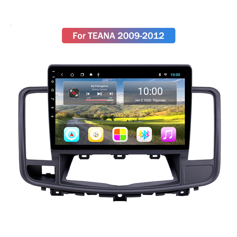 

3G WiFi 9" Touch Screen Android 10 Car Video Radio Multimedia Player with DAB TPMS OBD GPS Navigation for Nissan TENNA 2009-2012