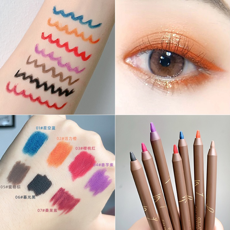 

Eye Makeup Waterproof Neon Colorful Liquid Eyeliner Pen Make Up Comestics Long-lasting Black Eye Liner Pencil Makeup Tool, Cb-jh