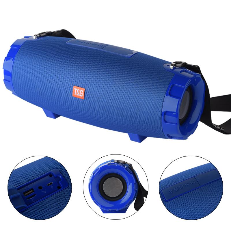 High quality TG187 High Power 30W Bluetooth Speaker Waterproof Portable Column Soundbar Bass Stereo Subwoofer TG Speakers With FM AUX TF USB-image-562009763