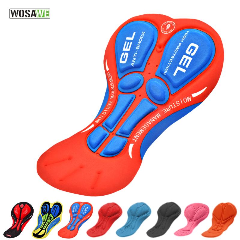 

WOSAWE Men Women Cycling Underwear Base Cushion Padded Shockproof Silicone Gel Pad Breathable Bike Riding Accessories