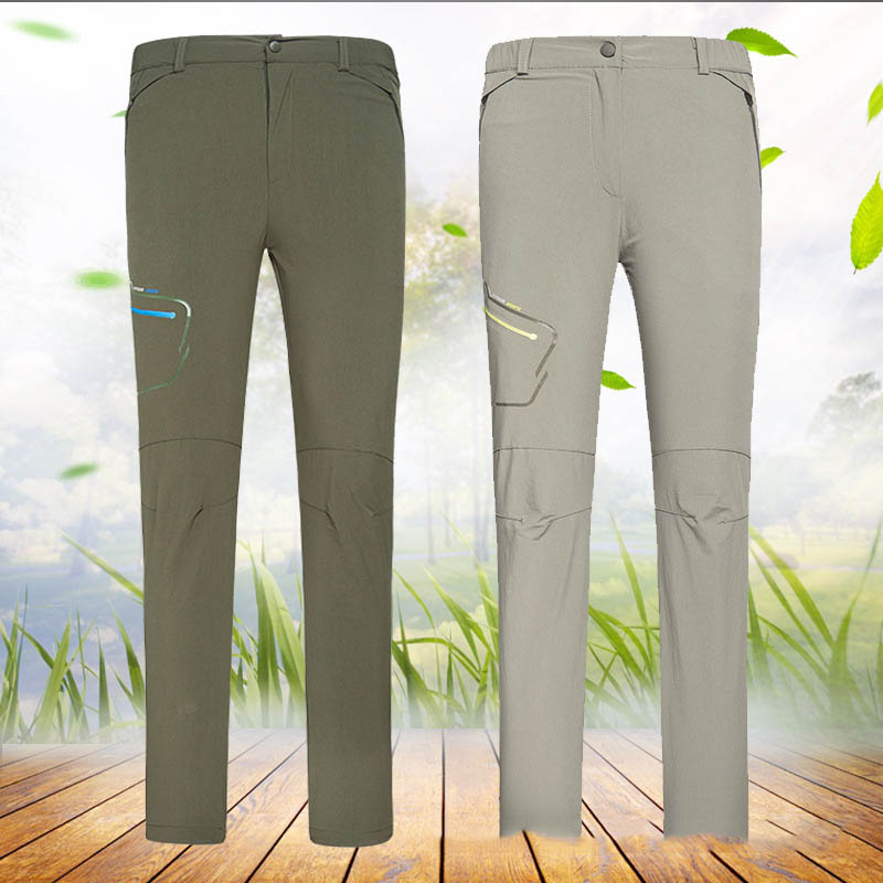 

Hiking Pants 2020 Spring and Summer Climbing Mountain Climbing Camping Leisure Slim Fashion Couple Pants Waterproof Assault Pant, Black women