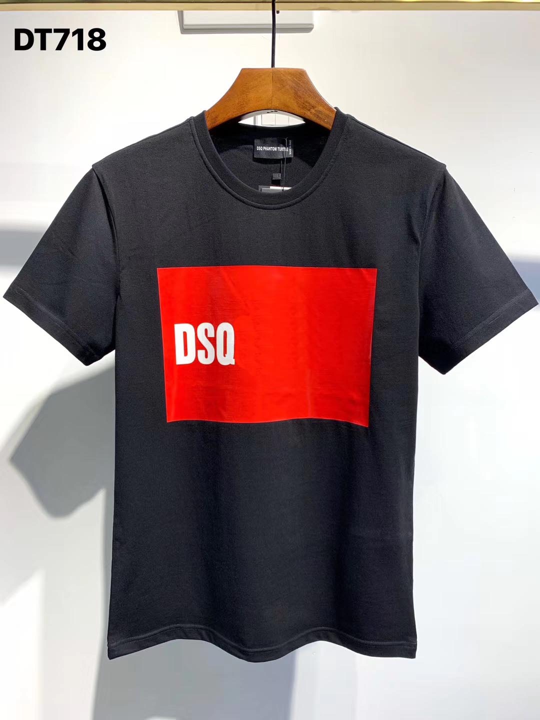 

DSQ PHANTOM TURTLE 2020FW New Mens Designer T shirt Italy fashion Tshirts Summer DSQ Pattern T-shirt Male Top Quality 100% Cotton Top 7516, White