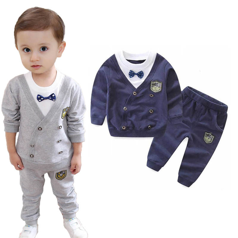 

baby BOYS Tuxedo sets clothes sets fashion school suit shirt+pants baby boy outside wedding party birthday photoshooting suit, Gray