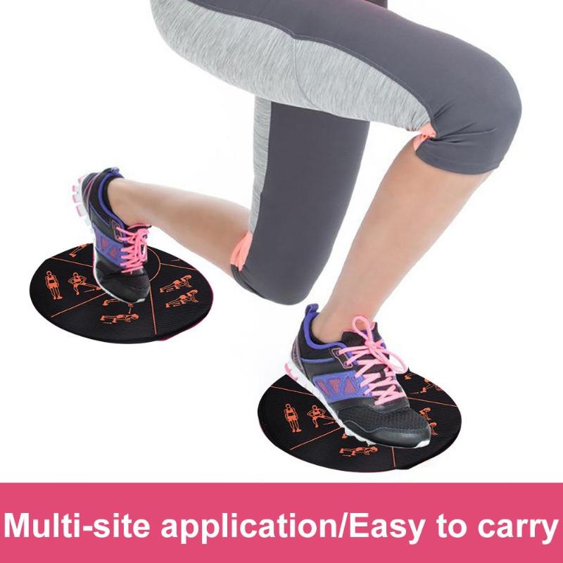 

2Pcs Gym Core Exercise Workout Yoga Fitness Slider Gliding Disc Sliding Plate Fitness Equipment Accessories
