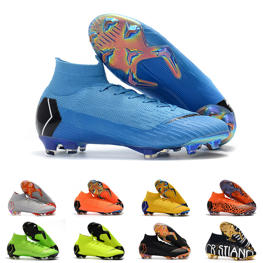 tachones nike mercurial azules